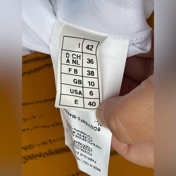 M MISSONI ABSTRACT SILK DRESS SIZE 6 - Picture 13 of 13